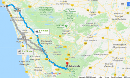 Guruvayur To Sabarimala