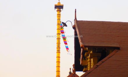 ഗുരുവായൂർ ഉത്സവത്തിന് കൊടിയിറങ്ങി